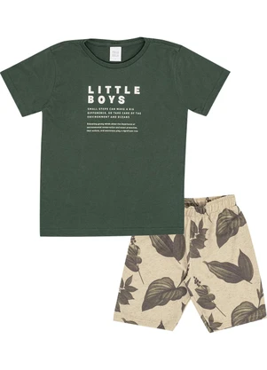 Pulla Bulla - Conjunto Meia Malha Verde - PULLA BULLA