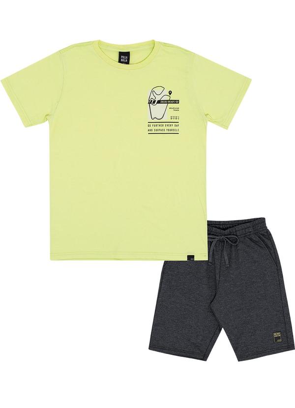 Pulla Bulla - Conjunto Meia Malha Verde