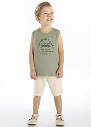 Pulla Bulla - Conjunto Meia Malha Verde - PULLA BULLA