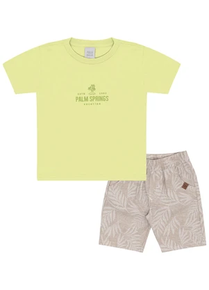 Pulla Bulla - Conjunto Meia Malha Verde - PULLA BULLA