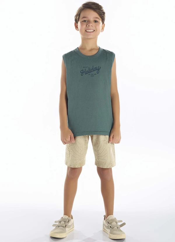 Pulla Bulla - Conjunto Meia Malha Verde