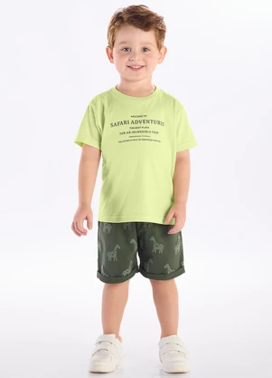 Pulla Bulla - Conjunto Meia Malha Verde - PULLA BULLA