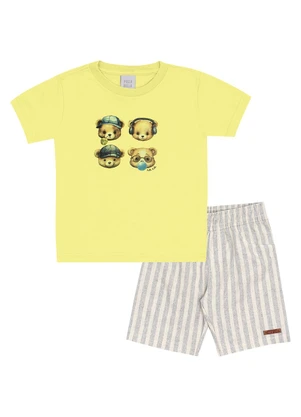 Pulla Bulla - Conjunto Meia Malha Verde - PULLA BULLA