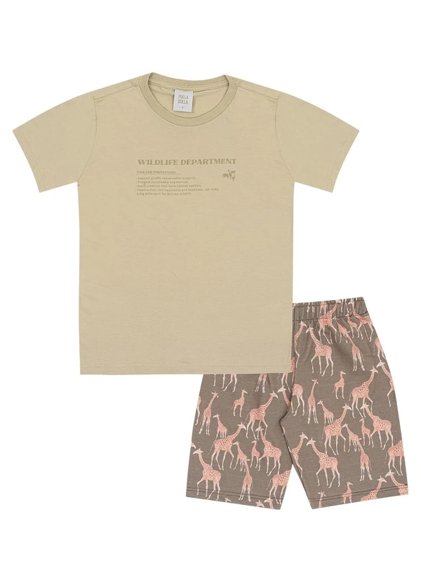 Pulla Bulla - Conjunto Meia Malha Verde 1