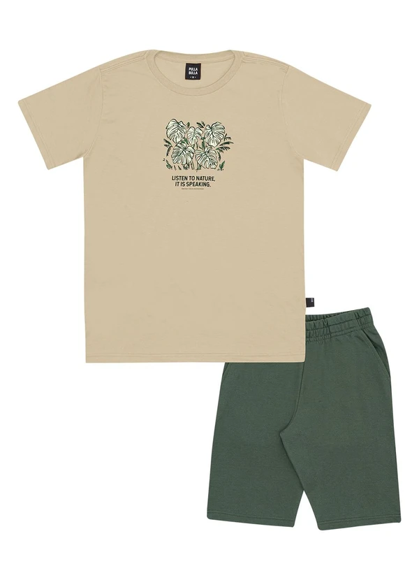 Pulla Bulla - Conjunto Meia Malha Verde 2