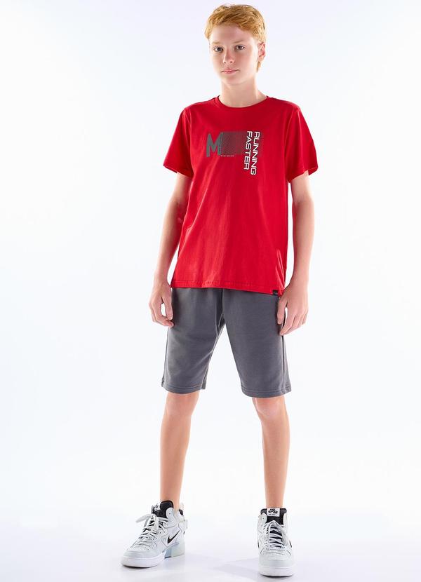 Pulla Bulla - Conjunto Meia Malha Vermelho