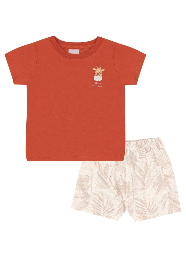 Pulla Bulla - Conjunto Meia Malha Vermelho 2