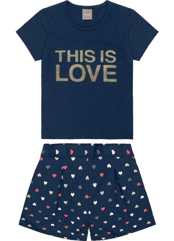 Brandili Mundi - Conjunto Menina Azul