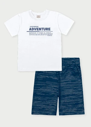 Abrange - Conjunto Menino Adventure Branco - ABRANGE