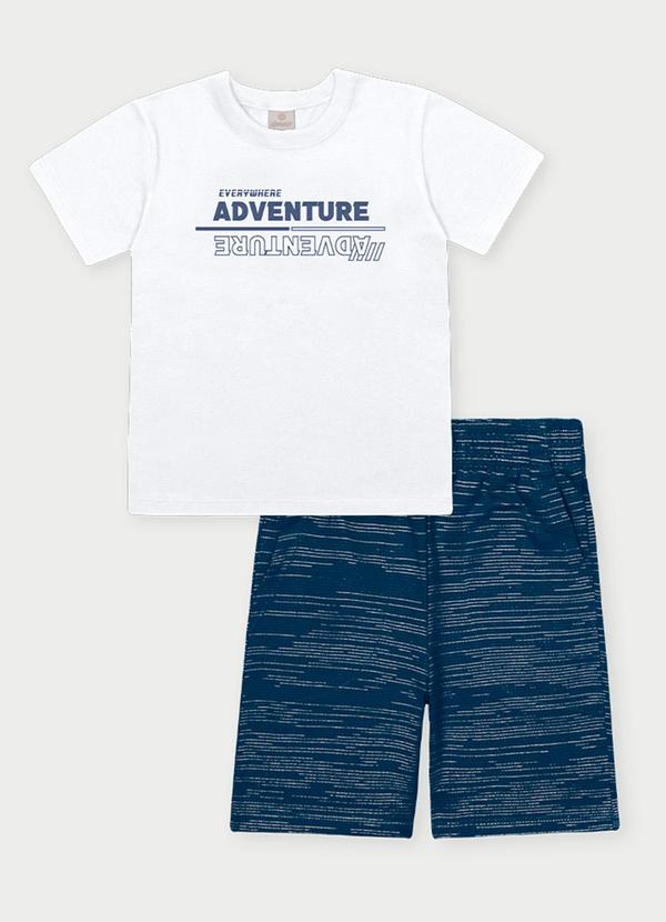 Abrange - Conjunto Menino Adventure Branco