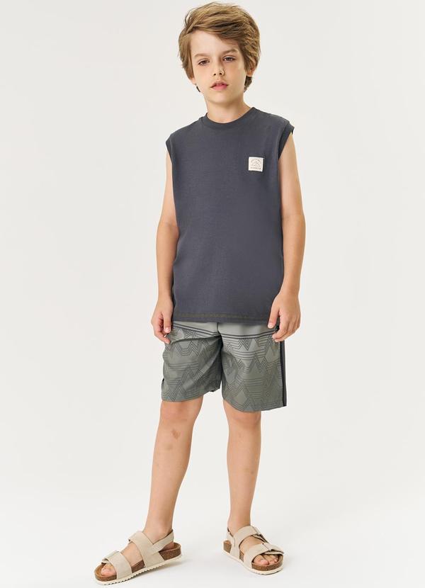 Divertto - Conjunto Menino Adventure Cinza