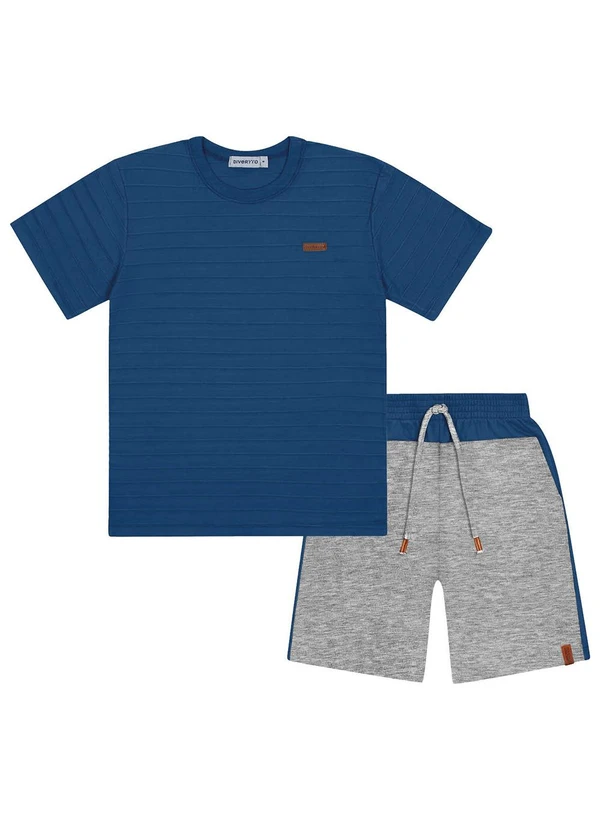 Divertto - Conjunto Menino Adventurers Azul