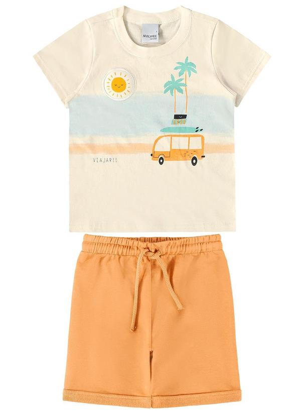 Malwee Kids - Conjunto Menino Areia