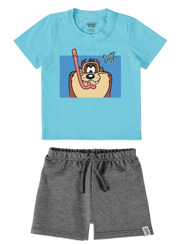 Malwee Kids - Conjunto Menino Azul Claro