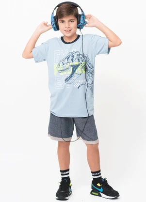 Outlet - Conjunto Menino Azul / Desagulhado Marinho - OUTLET