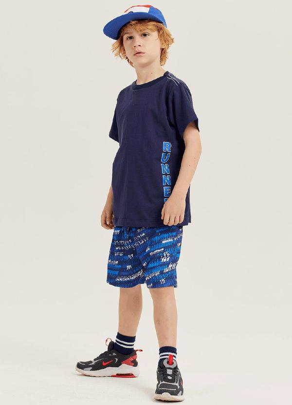 Playland Kids - Conjunto Menino Azul Marinho/Azul Royal