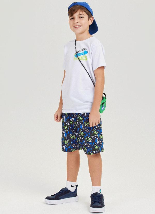 Playland Kids - Conjunto Menino Branco / Preto