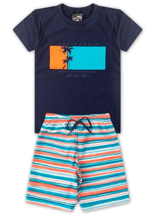 Rosa Azul - Conjunto Menino California Surfing Kangulu Azul 2