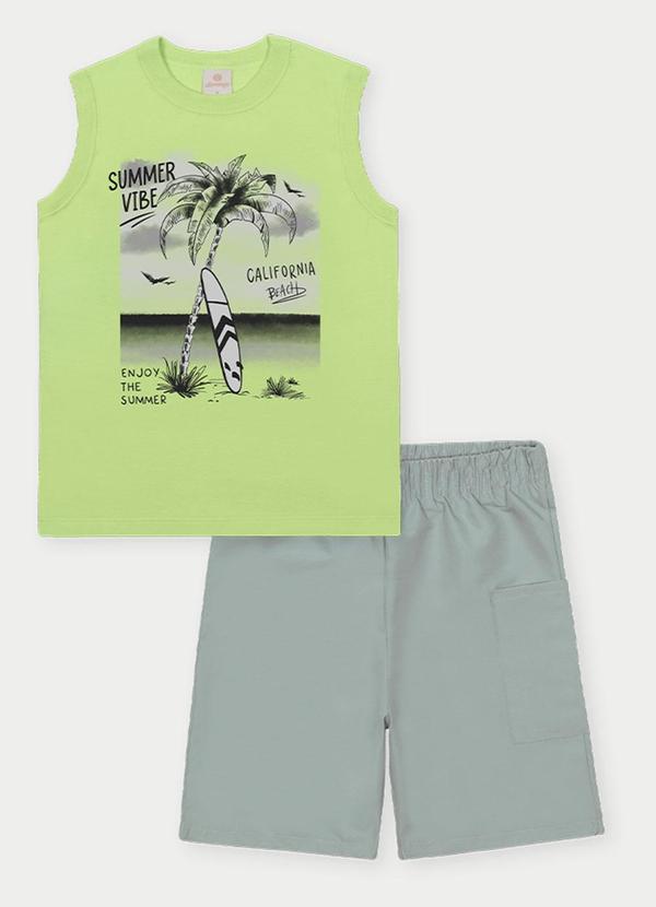 Abrange - Conjunto Menino California Verde