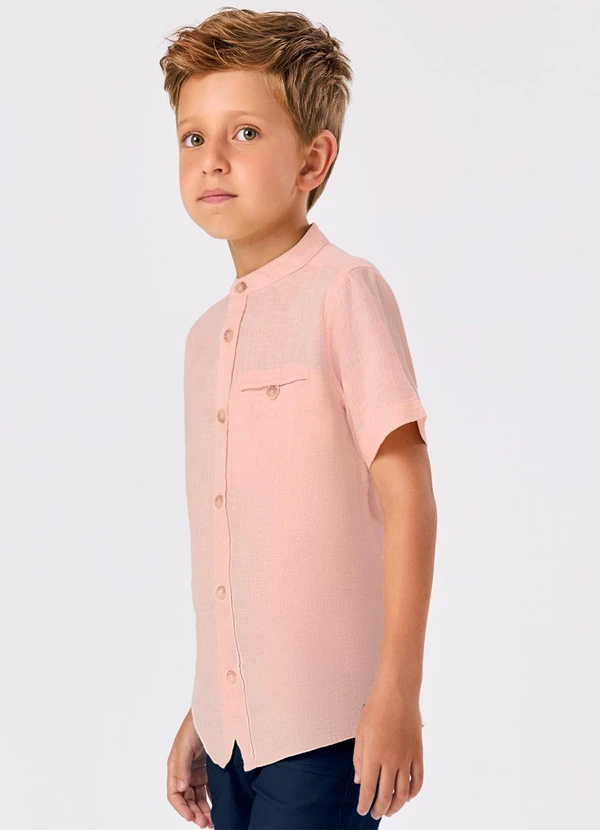 Trick Nick - Conjunto Menino Camisa com Bermuda Rosa 4