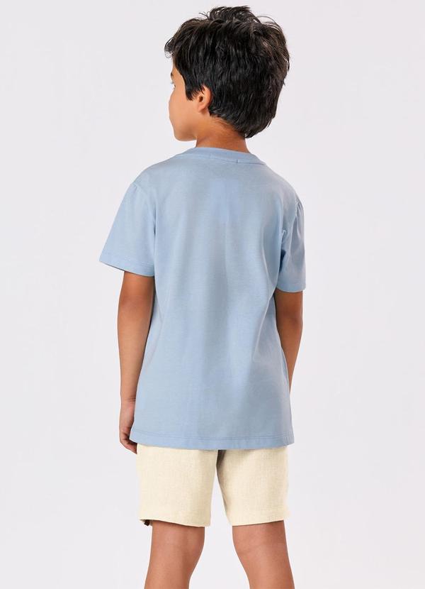 Trick Nick - Conjunto Menino Camiseta com Bermuda Azul 2