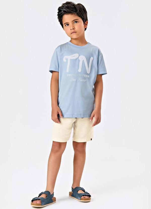 Trick Nick - Conjunto Menino Camiseta com Bermuda Azul 3