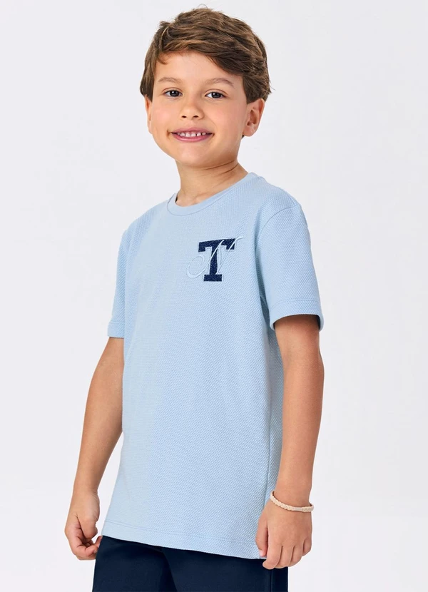 Trick Nick - Conjunto Menino Camiseta com Bermuda Azul 4