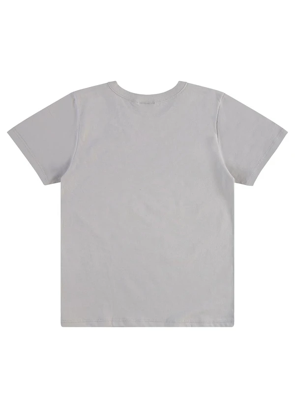 Guloseima - Conjunto Menino Camiseta e Bermuda Cinza 4