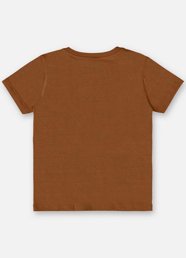 Up Baby - Conjunto Menino Camiseta e Bermuda Marrom 5