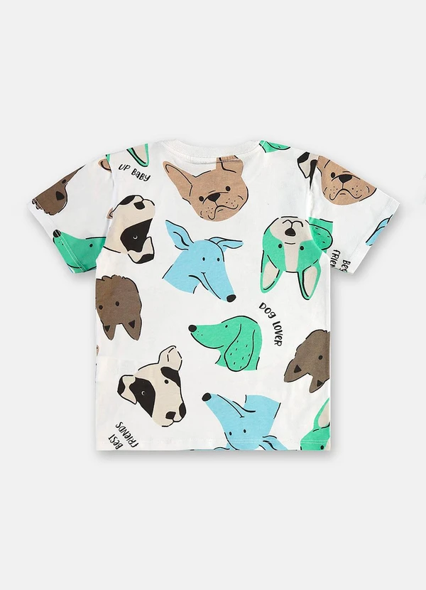 Up Baby - Conjunto Menino Camiseta e Bermuda Branco 5