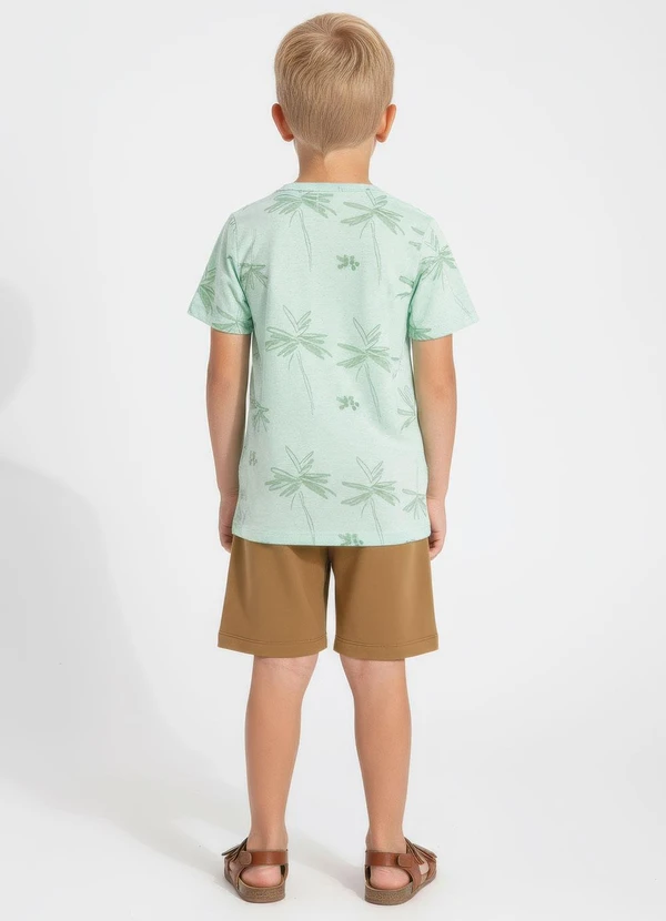Multimarcas - Conjunto Menino Camiseta e Bermuda Verde 2