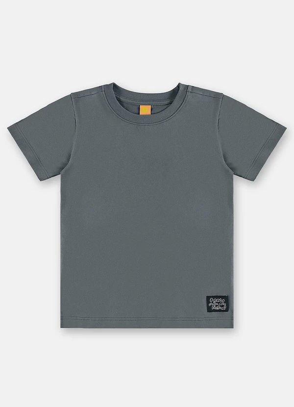 Três e Já - Conjunto Menino Camiseta e Short Cinza 5