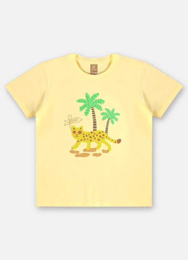 Up Baby - Conjunto Menino Camiseta e Short Up Baby Amarelo 3