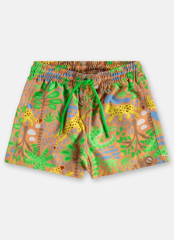 Up Baby - Conjunto Menino Camiseta e Short Up Baby Amarelo 4