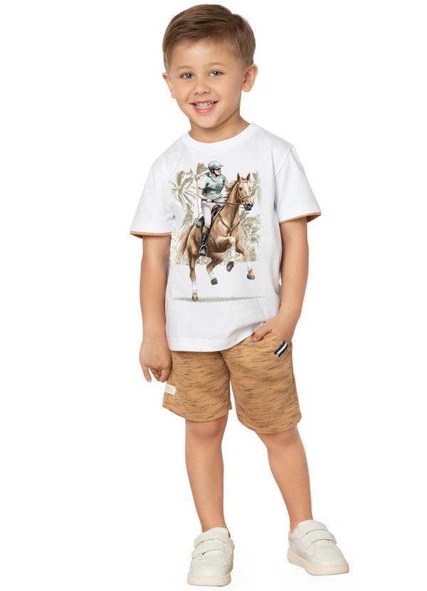 Milon - Conjunto Menino Cavalo Branco