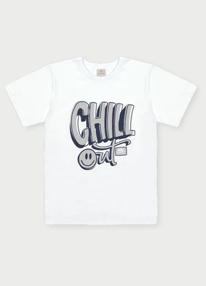 Abrange - Conjunto Menino Chill Out Branco - ABRANGE