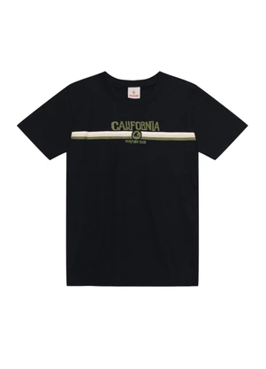 Brandili - Conjunto Menino com Estampa em Gel Preto - BRANDILI