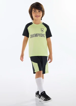 Quimby - Conjunto Menino com Fps +50 Verde - QUIMBY