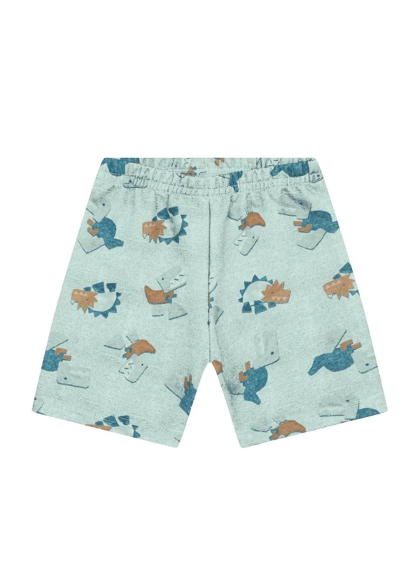 Brandili - Conjunto Menino de Dinossauros em Puff Marrom 4