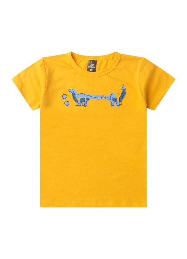 Rosa Azul - Conjunto Menino Dinossauro Kangulu Amarelo 3