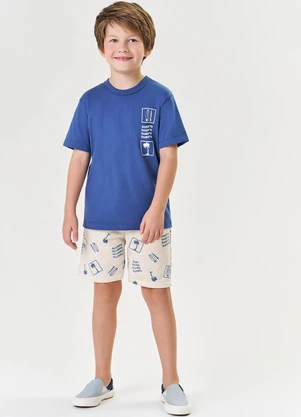 Conjunto Menino Divertto Surf (Azul) - DIVERTTO