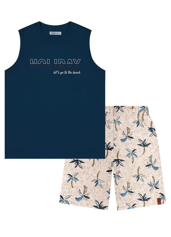 Divertto - Conjunto Menino Holiday Azul