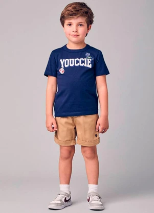 Youccie - Conjunto Menino Infantil com Patch - YOUCCIE