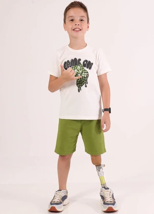 Tink Bink - Conjunto Menino Off White - TINK BINK