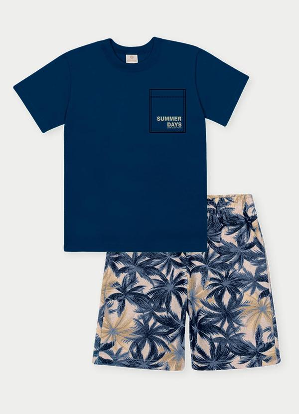 Abrange - Conjunto Menino Palmas Azul