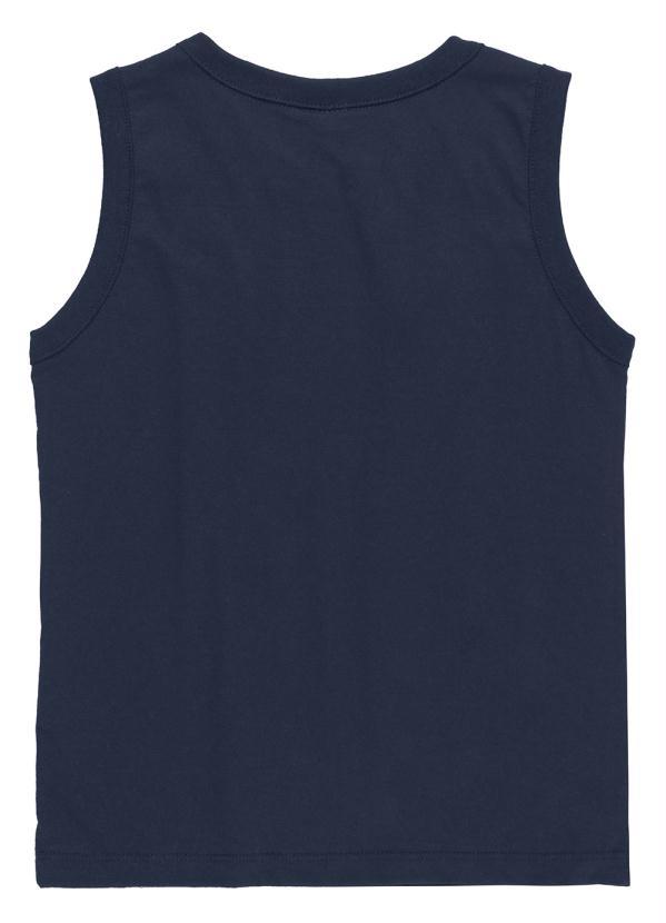 Bee Loop - Conjunto Menino Regata e Bermuda Microfibra Azul 3