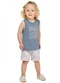 Elian - Conjunto Menino Regata e Bermuda Tropical Bege - variação: Azul