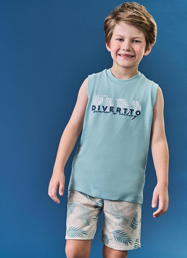 Divertto - Conjunto Menino Summer Is Calling Verde
