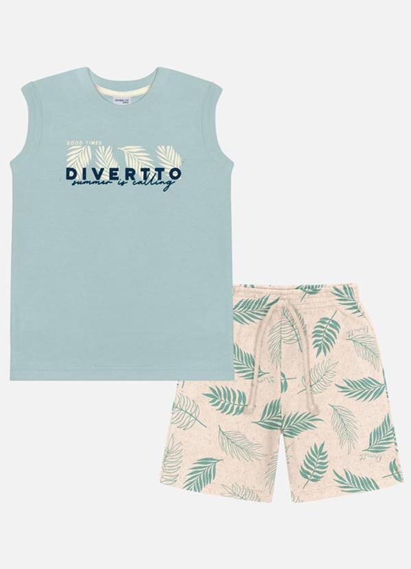 Divertto - Conjunto Menino Summer Is Calling Verde 2