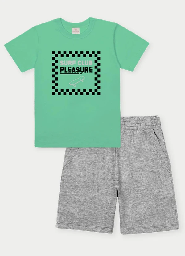 Abrange - Conjunto Menino Surf Club Verde